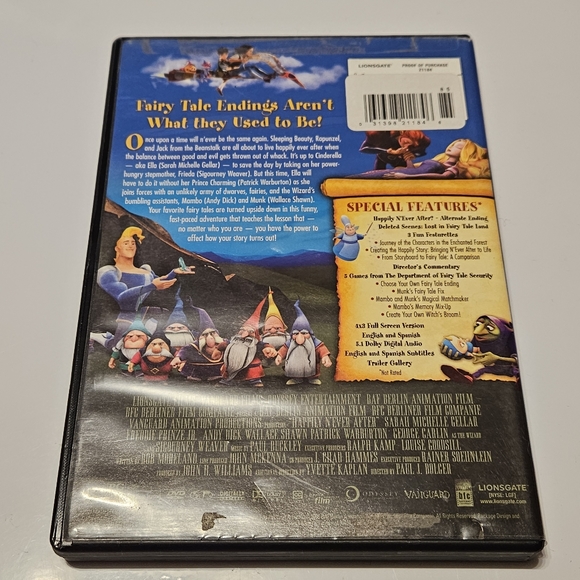 Happily N'Ever After DVD - Picture 2 of 3